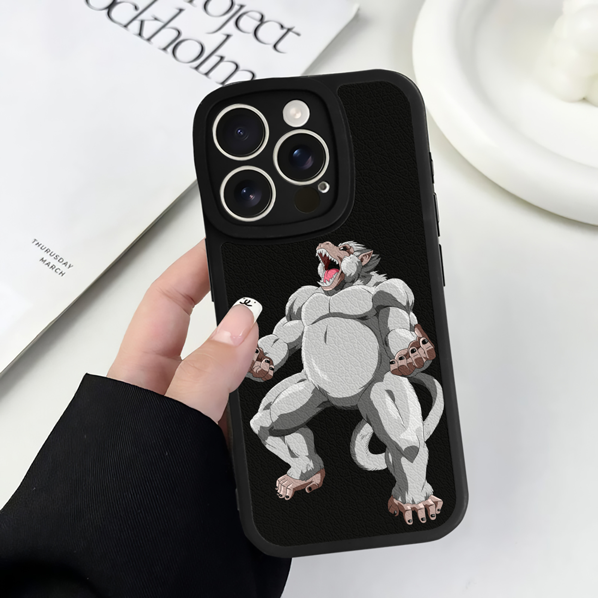 ドラゴンボール DRAGON BALL 【iPhone 16シリーズ対応】シリコンスマホケース（レザー調） 材質：シリコン